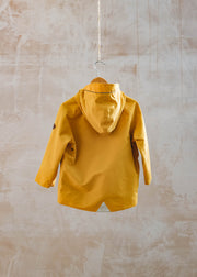 Töastie Children's Fisherman Waterproof Raincoat in Yellow