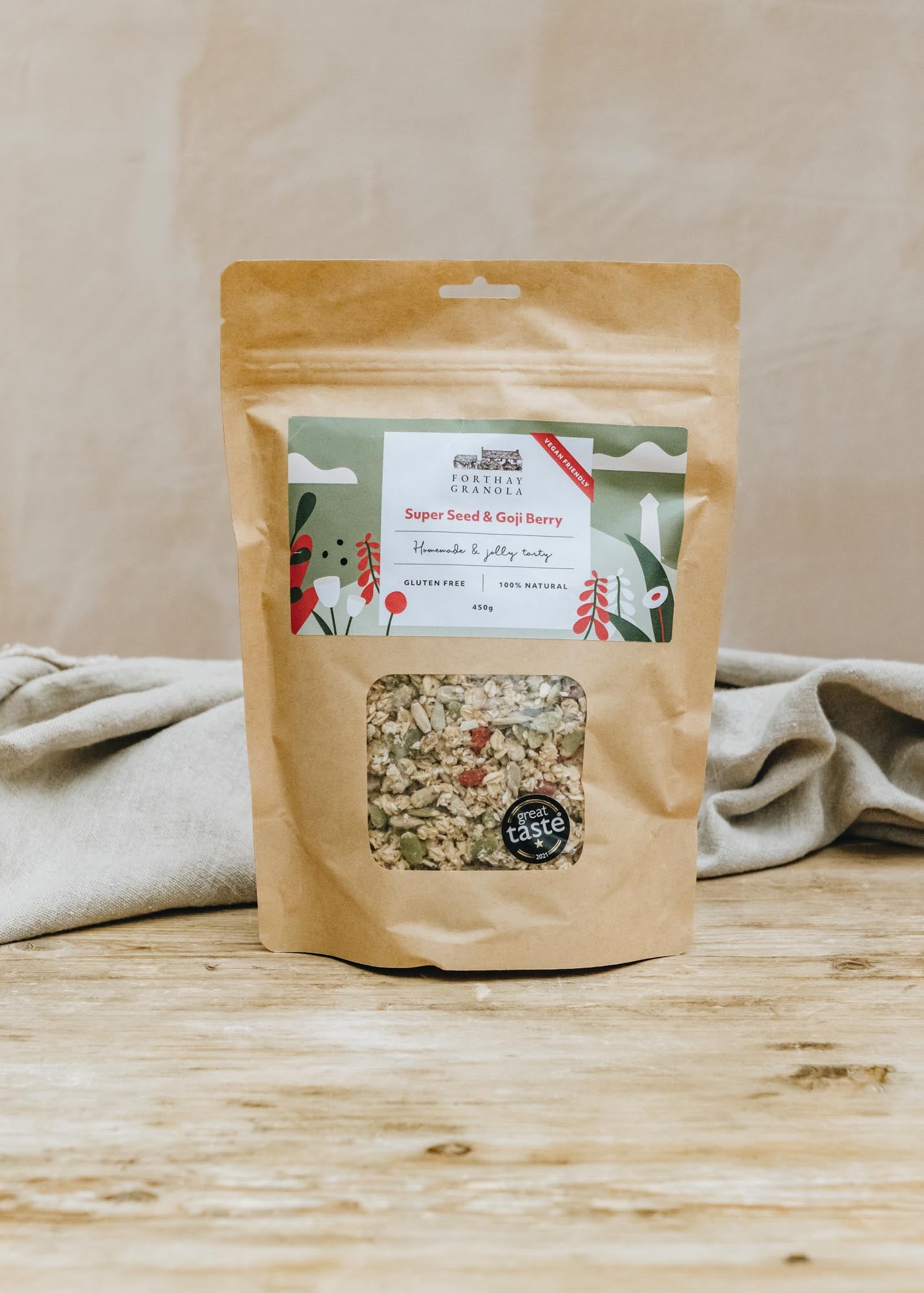 Forthay Granola Super Seed and Goji Berry Granola