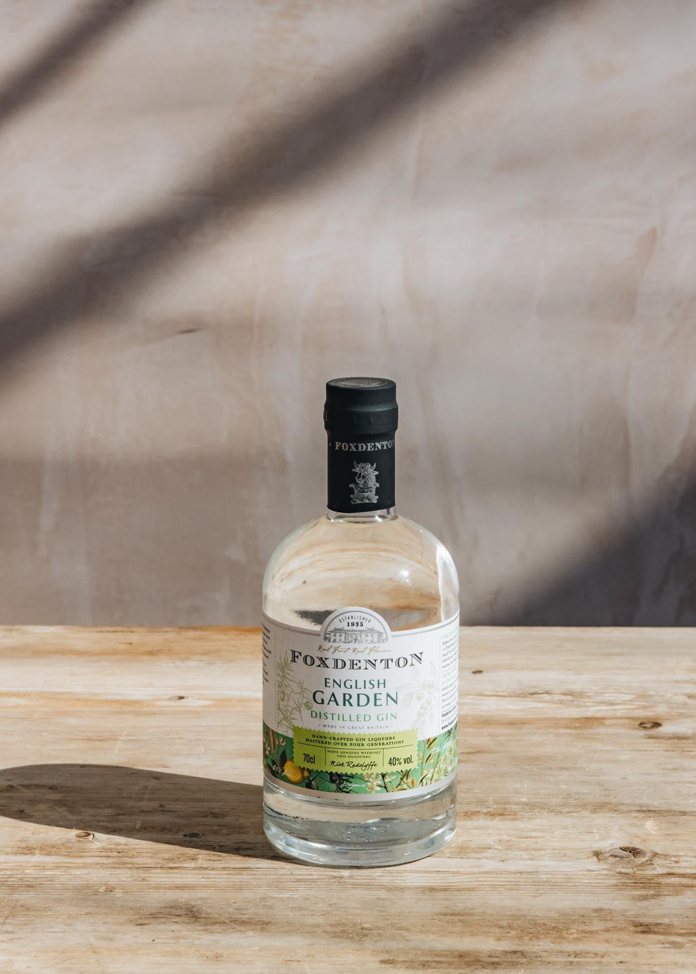 Foxdenton English Garden Gin, 70cl