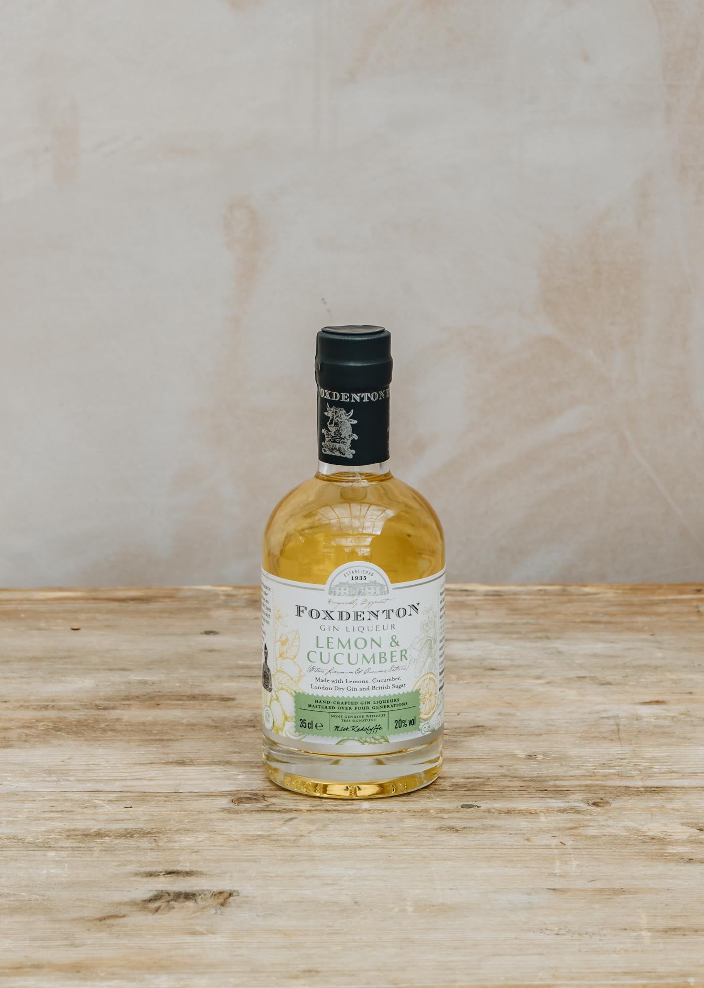 Foxdenton Lemon & Cucumber Liqueur, 35cl