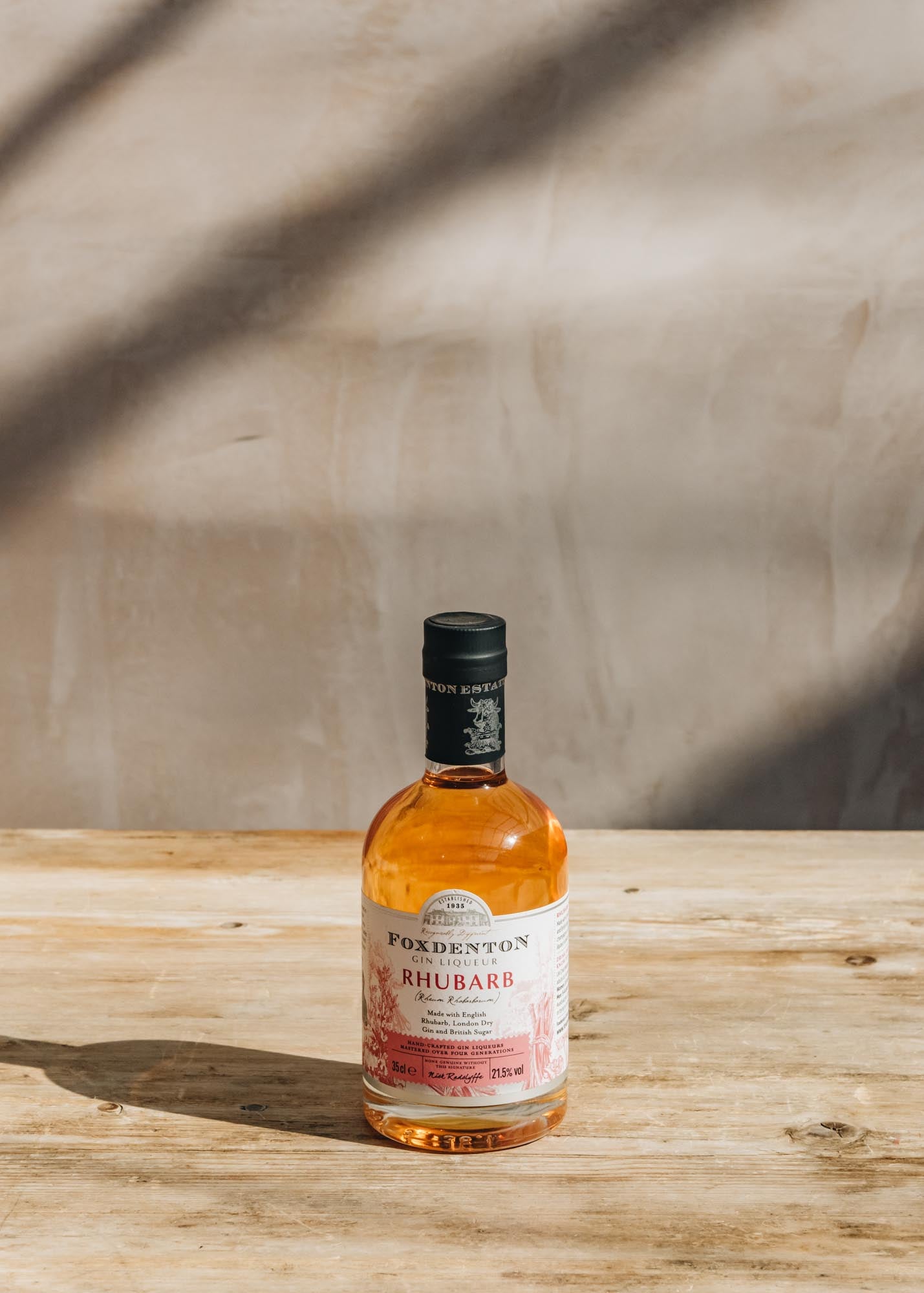 Foxdenton Rhubarb Gin Liqueur, 35cl