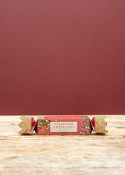 Foxdenton Estate Christmas Gin Liqueur in Mini Cracker, 5cl