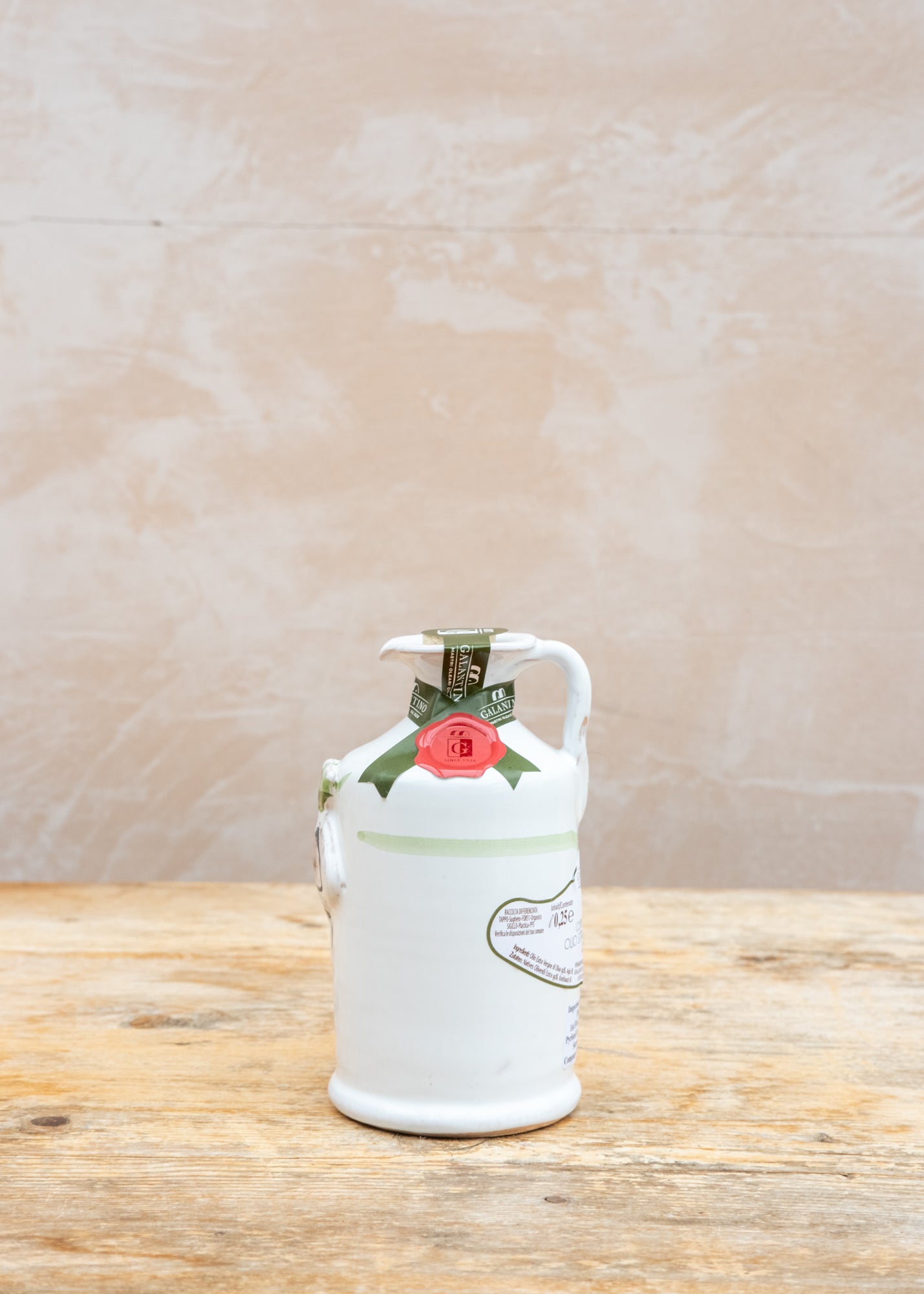 Galantino Garlic Infused Extra Virgin Olive Oil in Ceramic Bottle, 250ml