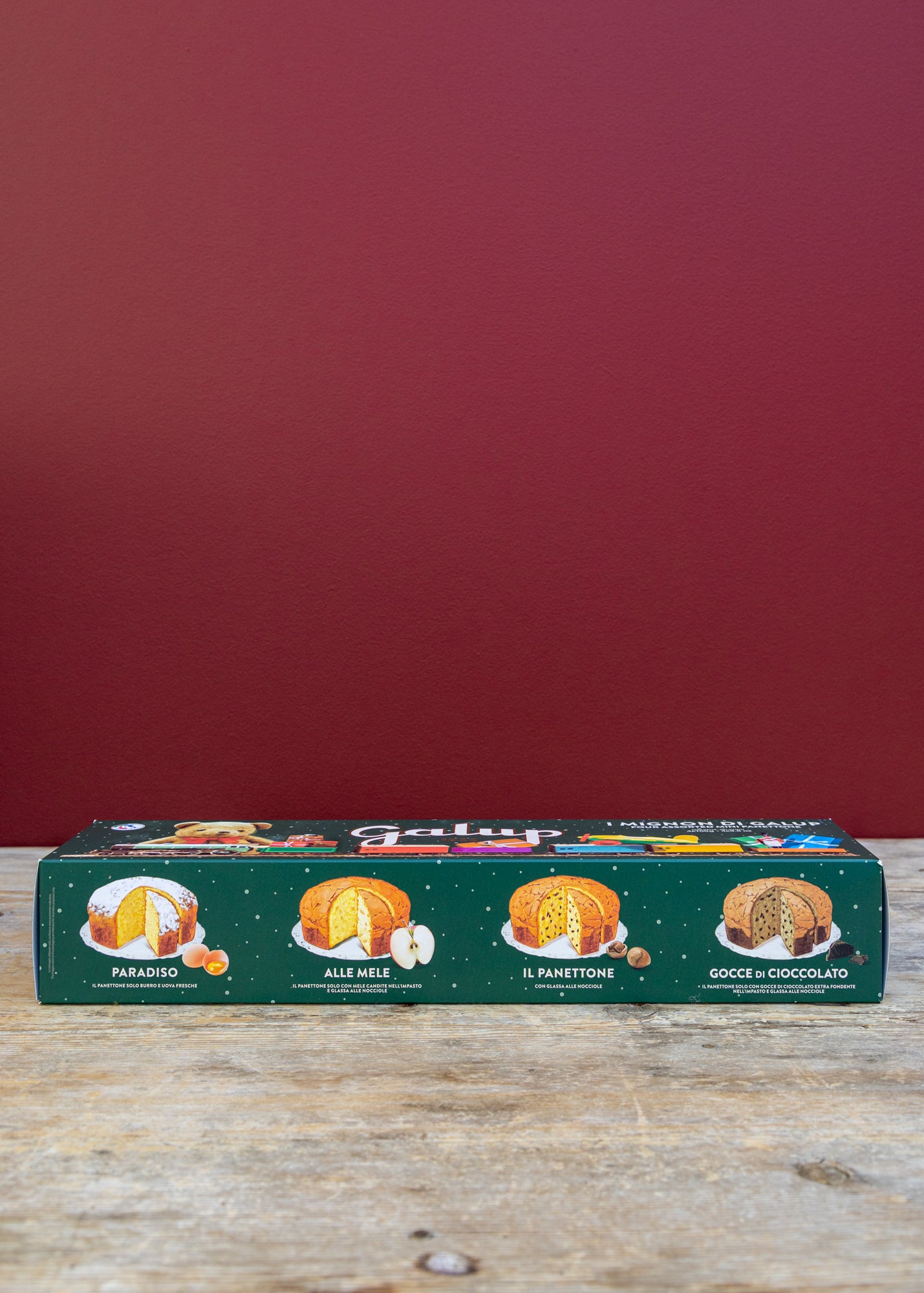 Galup Assorted Mini Panettone, pack of four