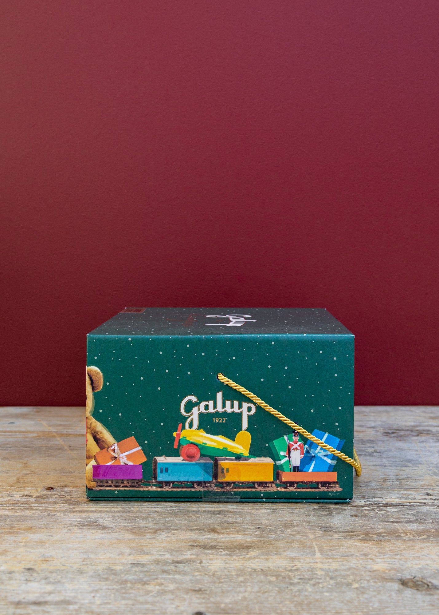 Galup Paradiso Panettone with Pistachio Cream
