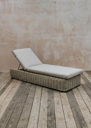 Pacific Lifestyle Garda Sunlounger in Natural Antique