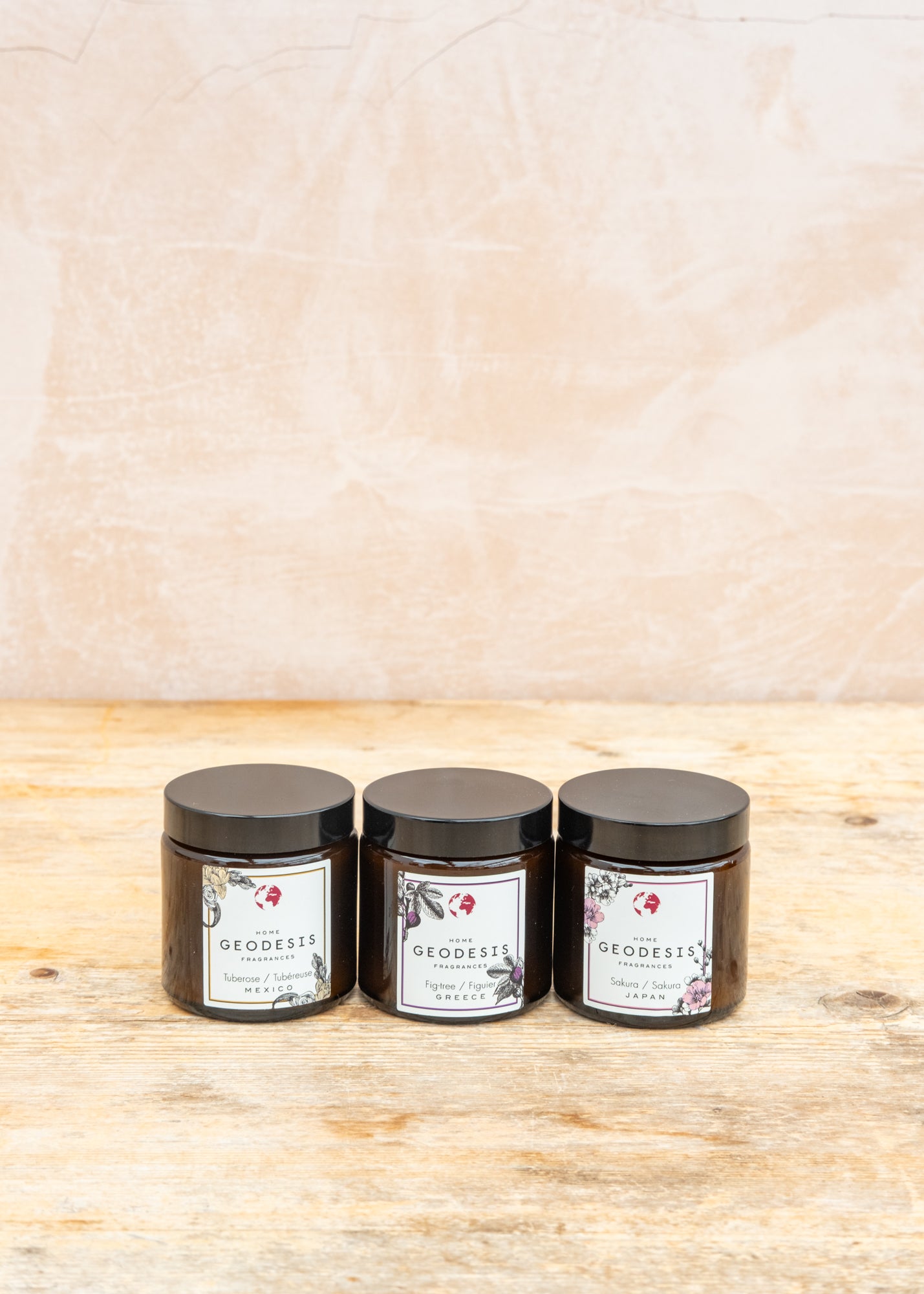 Burford Garden Co. Candle Trio Gift Set 01 - Fig Tree, Tuberose, Sakura