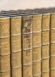 Books George Eliot Collected Works, Standard Edition, 1878, Complete in 21 vols.