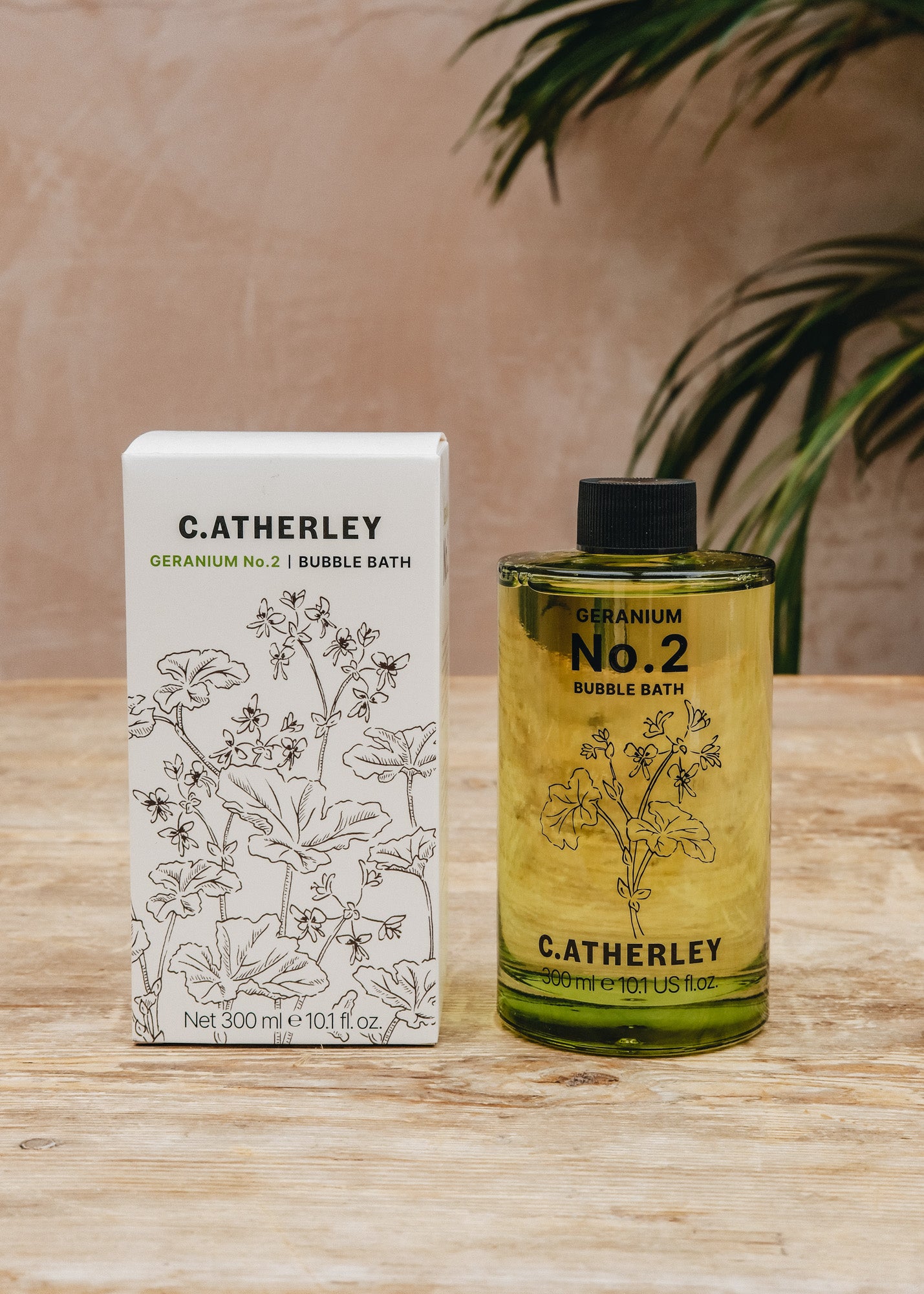 C.Atherley Geranium No.2 Bubble Bath, 300ml