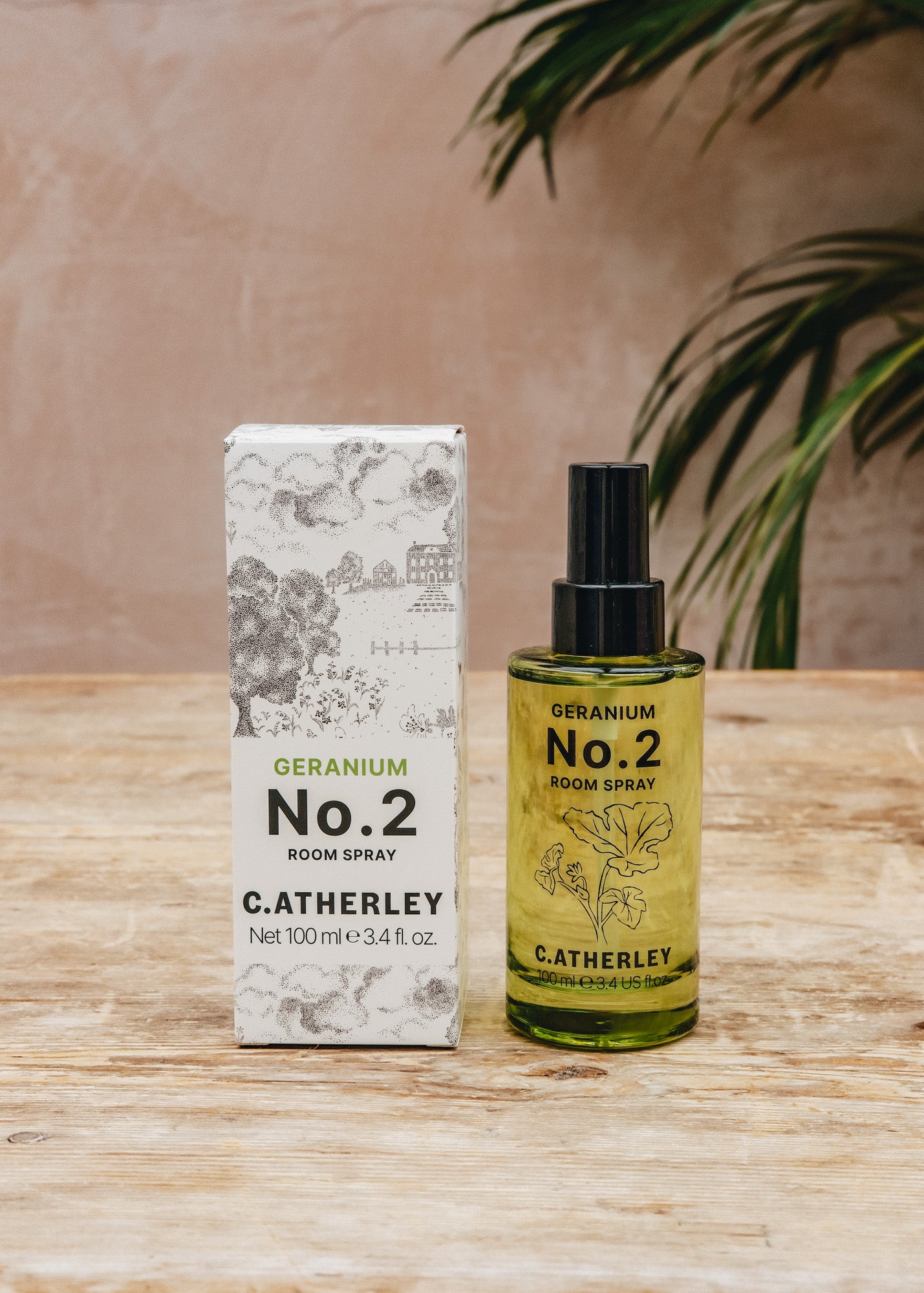 C.Atherley Geranium No.2 Room Spray, 100ml