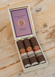 Burford Gallery Brown Handkerchiefs in Cigar Box