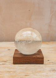 Large Crystal Light in Solar System