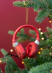 Glass Earphones Decoration