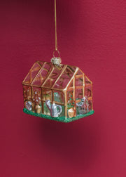 Gisela Graham Glass Greenhouse Decoration