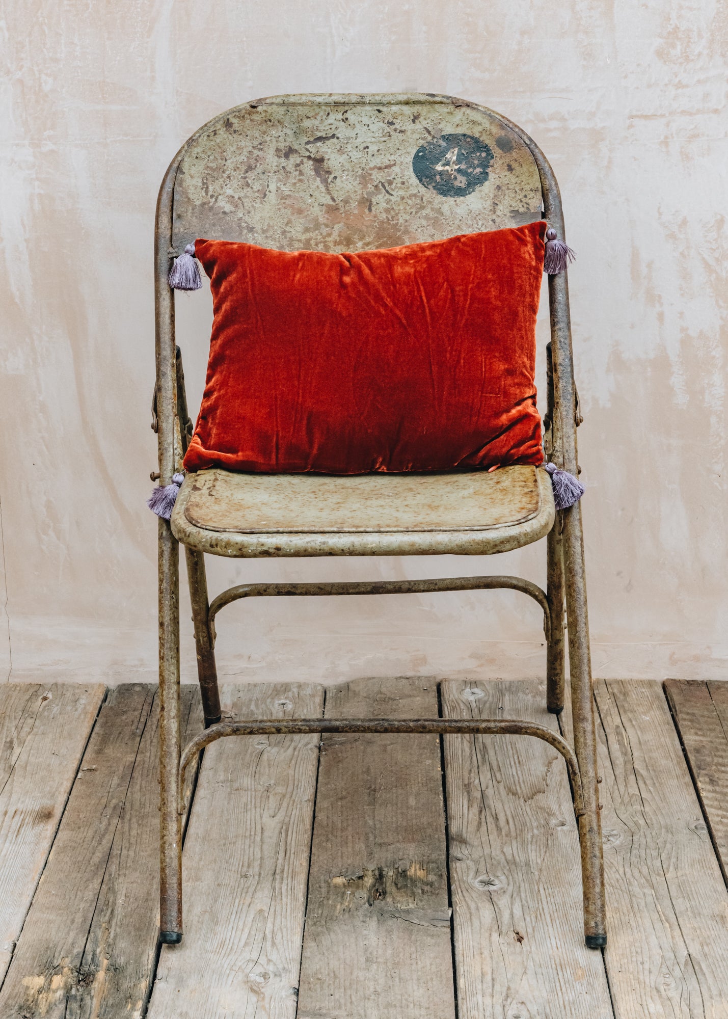 Goa Velvet Cushion with Pompons in Shanghai