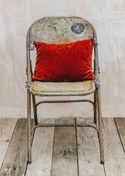 Goa Velvet Cushion with Pompons in Shanghai