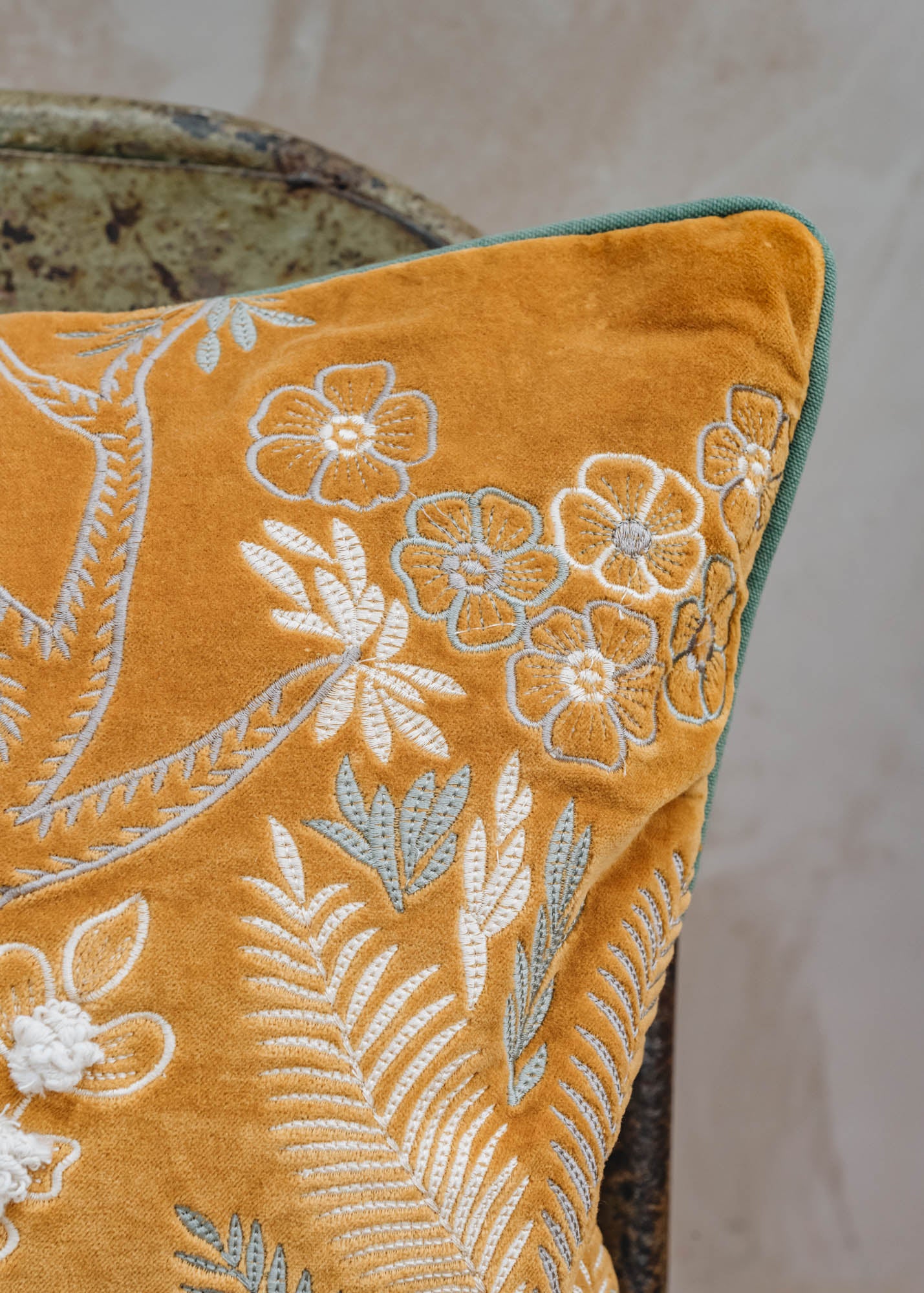 Quote Copenhagen Golden Sunlight Kanika Cushion