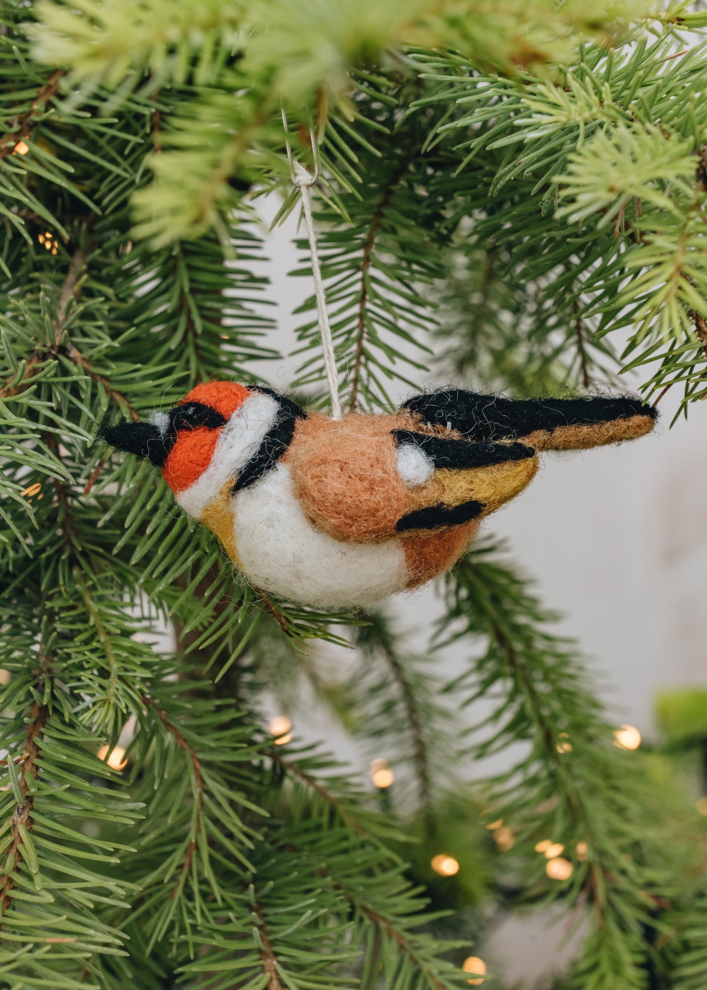 AfroArt Goldfinch Ornament