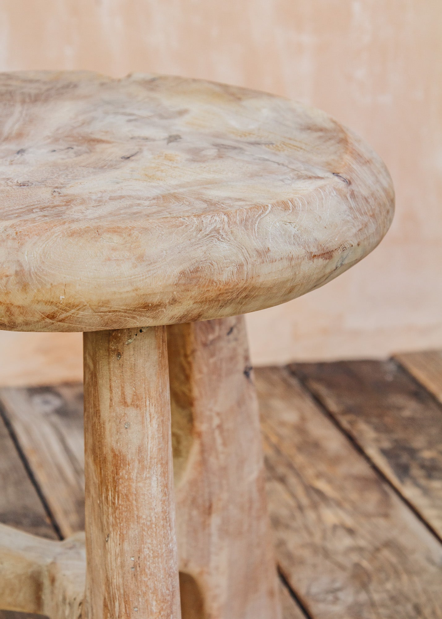 Gommaire Laya Small Teak Root Side Table