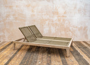 Gommaire Lisa Double Sunlounger with Two Lounger Cushions