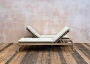 Gommaire Lisa Double Sunlounger with Two Lounger Cushions