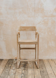 Sally Bar Chair in Natural Grey