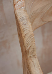 Gommaire Sally Bar Chair in Natural Grey
