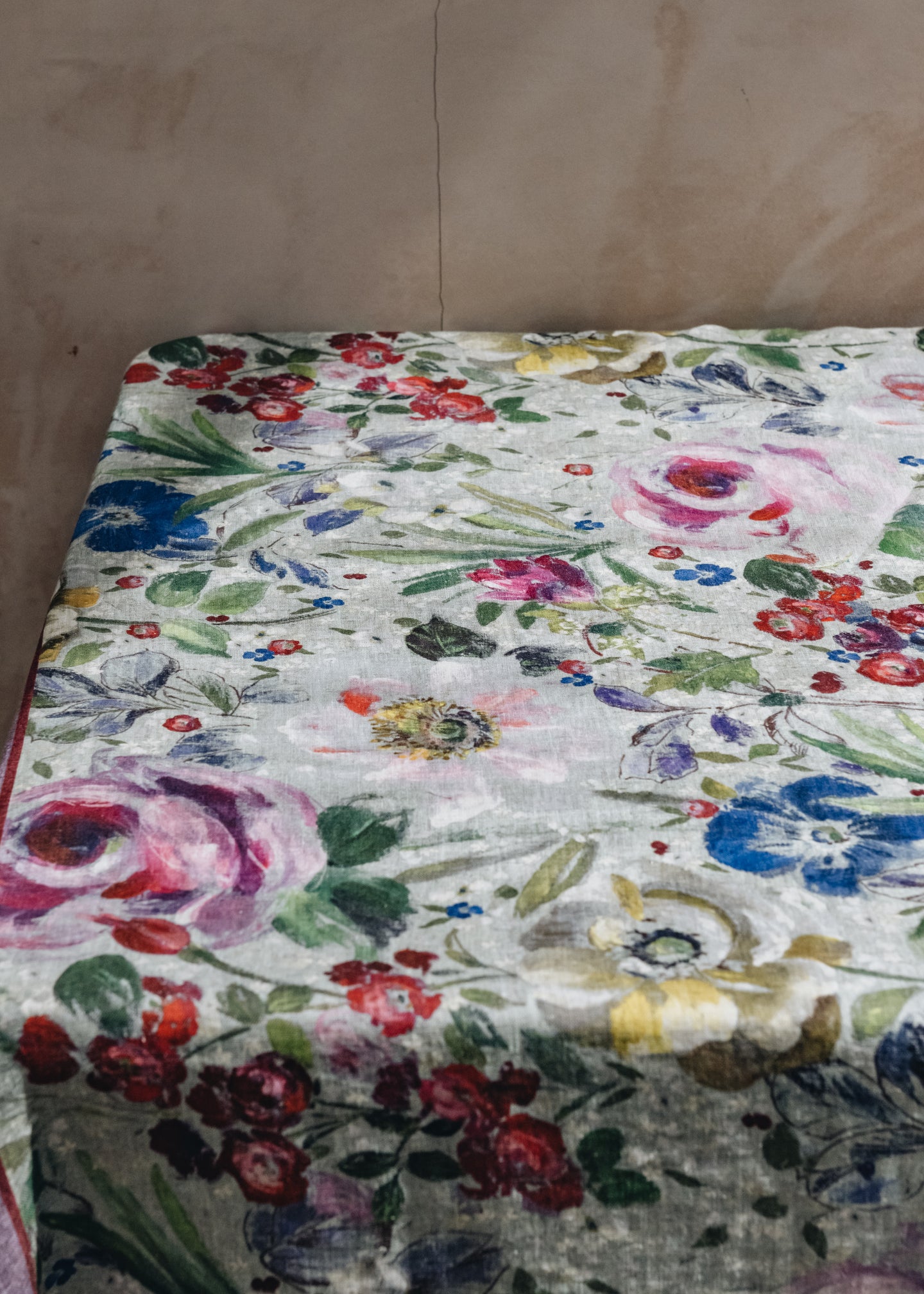 Tessitura Toscana Telerie Grace Mezzero Natural Tablecloth