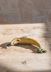 Green & Wild's Barry the Banana Dog Toy