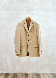 Hackett Beige Cotton Corduroy Blazer - XL