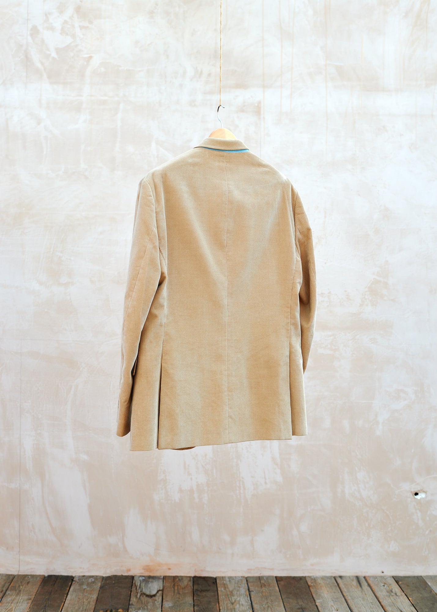 Hackett Beige Cotton Corduroy Blazer - XL