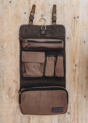 Ashwood Ashwood Hanging Washbag in Mud