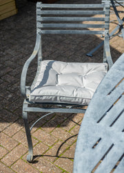 Harrod Horticultural Carver and Side Chair Cushion in Grey