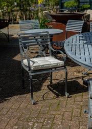 Harrod Horticultural Carver and Side Chair Cushion in Ivory