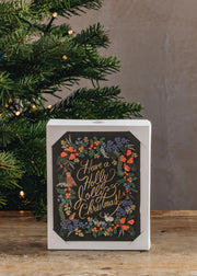 'Have a Holly Jolly Christmas' Christmas Cards, pack of eight
