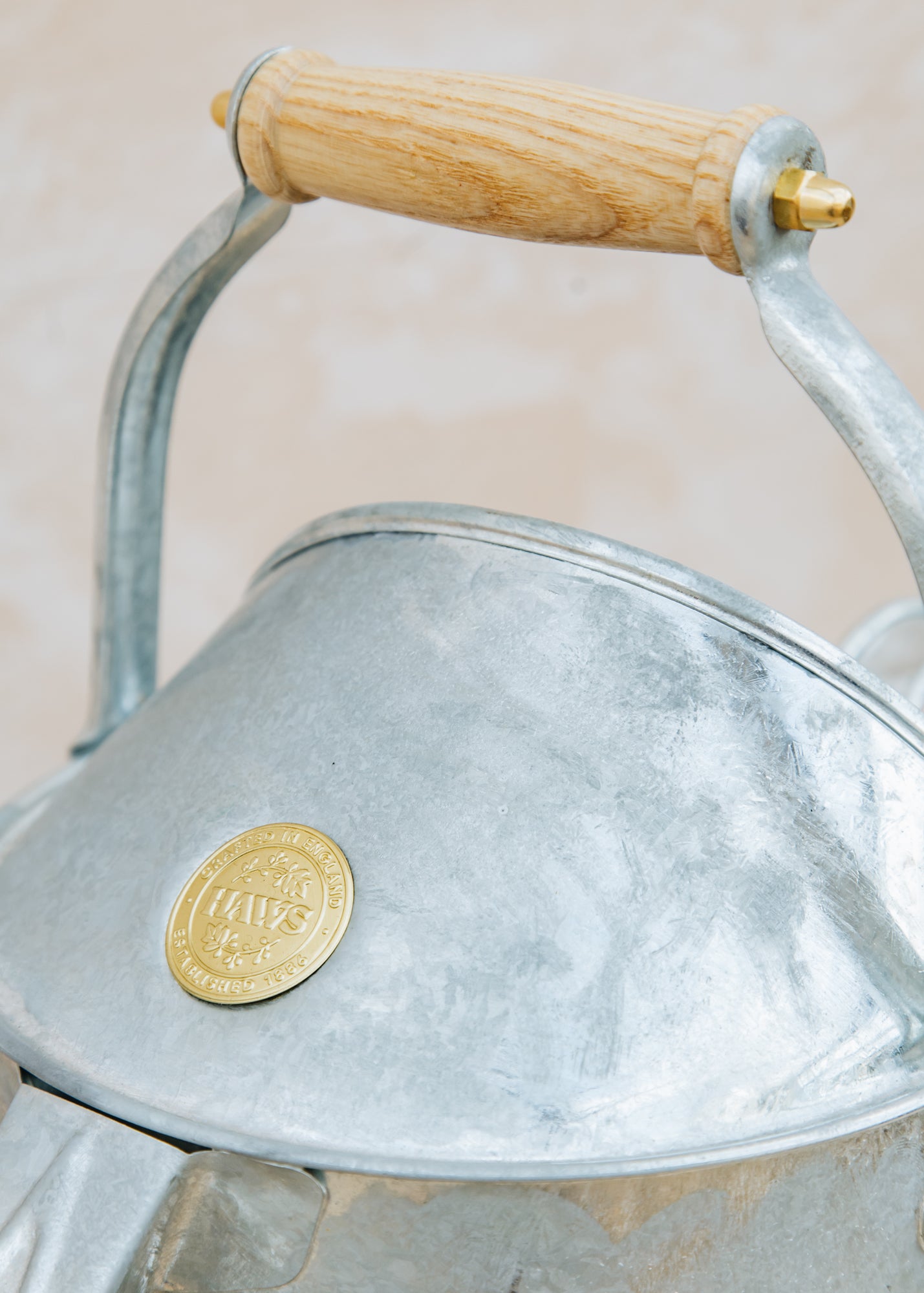 Haws Hockley Heritage Zinc Watering Can, 2 Gallon