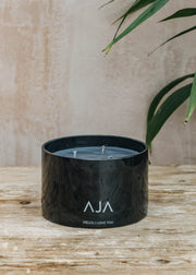 Black Triple Wick Candle in Hello I Love You, 525g