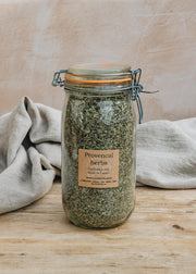 Herbs de Provence in Mason Jar
