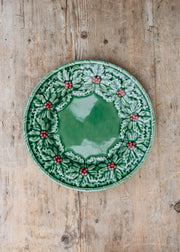 Holly Dessert Plate