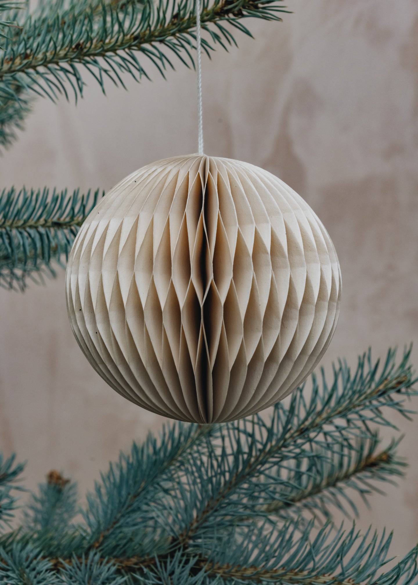 AfroArt Honeycomb Globe Pendant in White