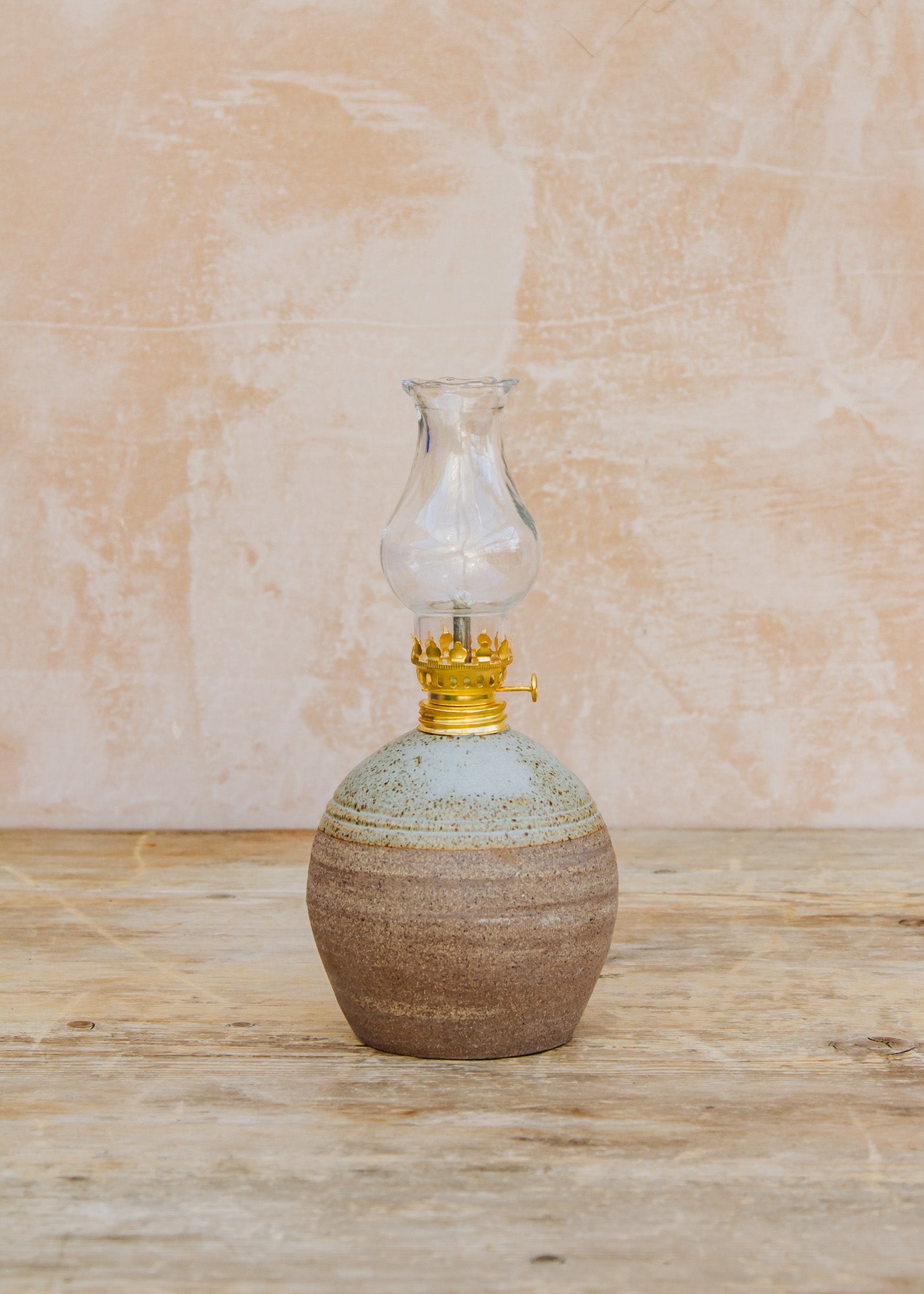 Round Small Oil Lamp