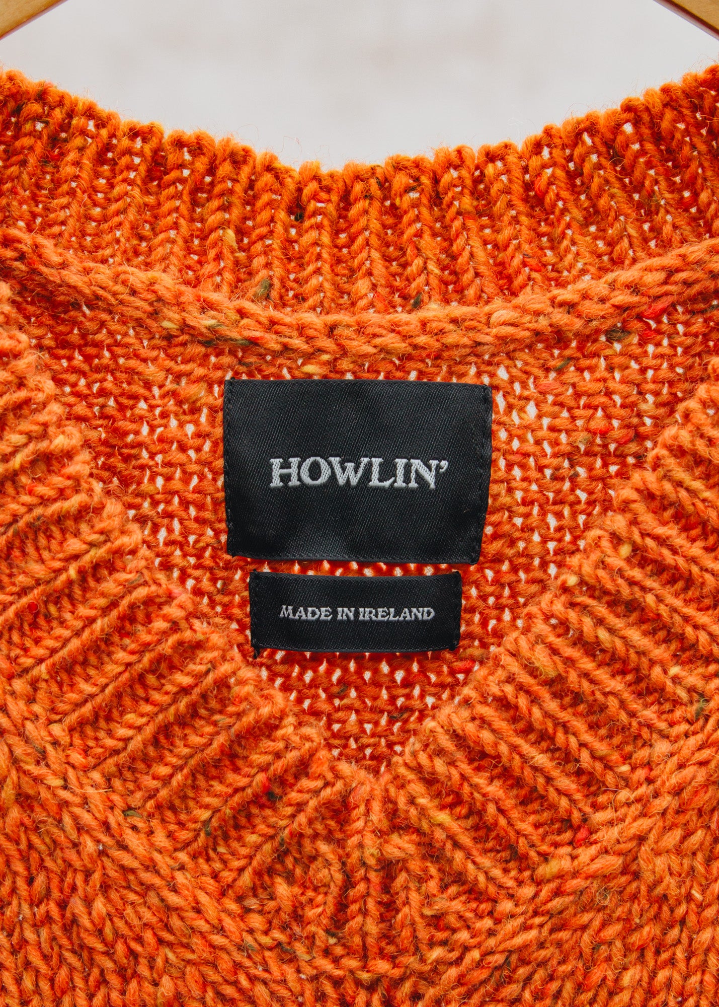 Howlin' Cosmic Spiele Vest Jumper in Orange Dreams