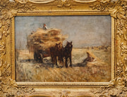 Haycart with Horses 