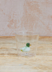 Ichendorf Duck Animal Farm Glass Tumbler