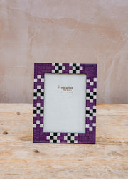 Sarl Caillard Deco Indio Viola Photoframe, for 5x7