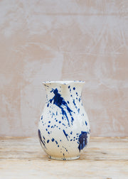 Ivan Ros Blue Splatter Large Jug, 1.3L