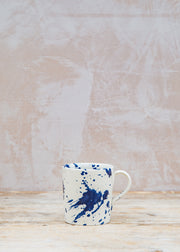 Ivan Ros Blue Splatter Mug