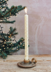 St Eval Ivory Advent Candle