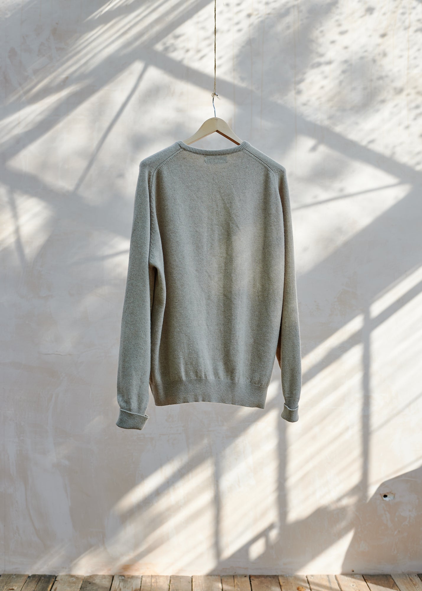 Kenny Ryder Johnstons of Elgin 100% Cashmere Beige Crewneck - XL