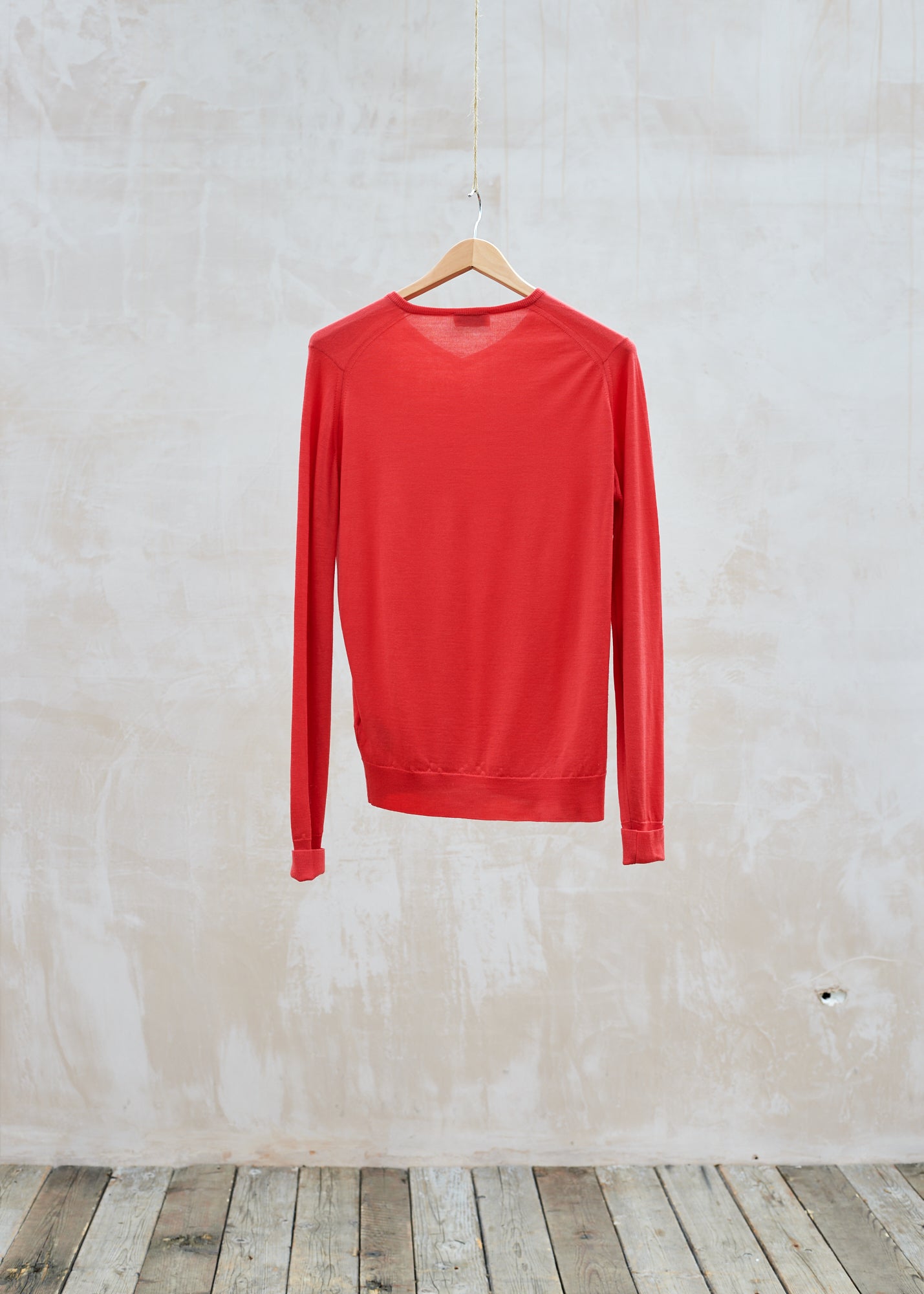 John Smedley V-Neck Jumper - Medium